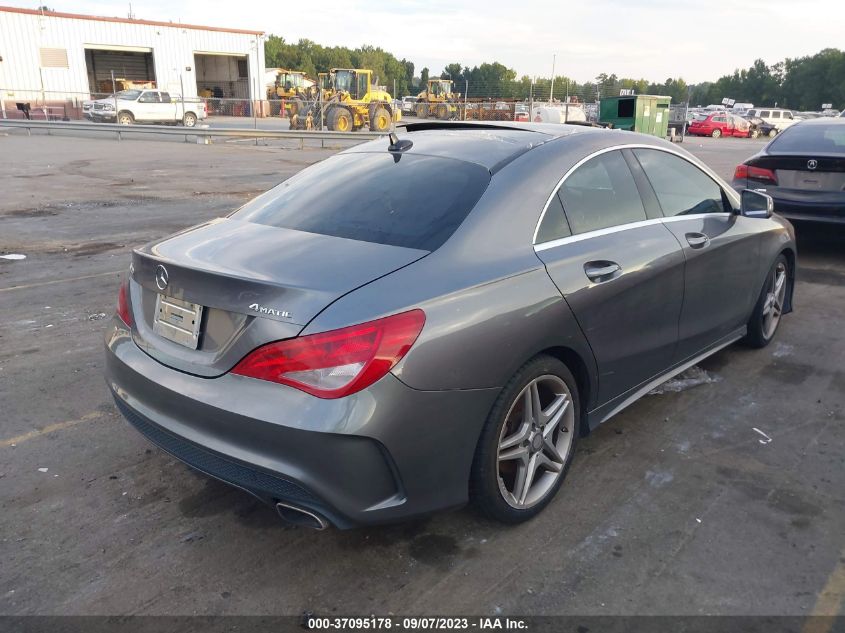 2014 MERCEDES-BENZ CLA-CLASS CLA 250 WDDSJ4GB1EN133399