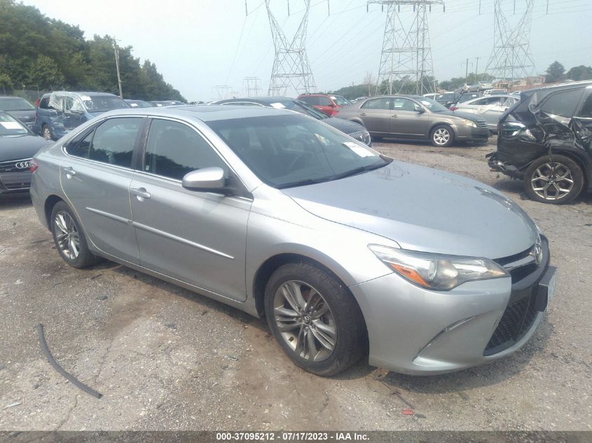 2016 TOYOTA CAMRY XLE/SE/LE/XSE - 4T1BF1FK4GU257022