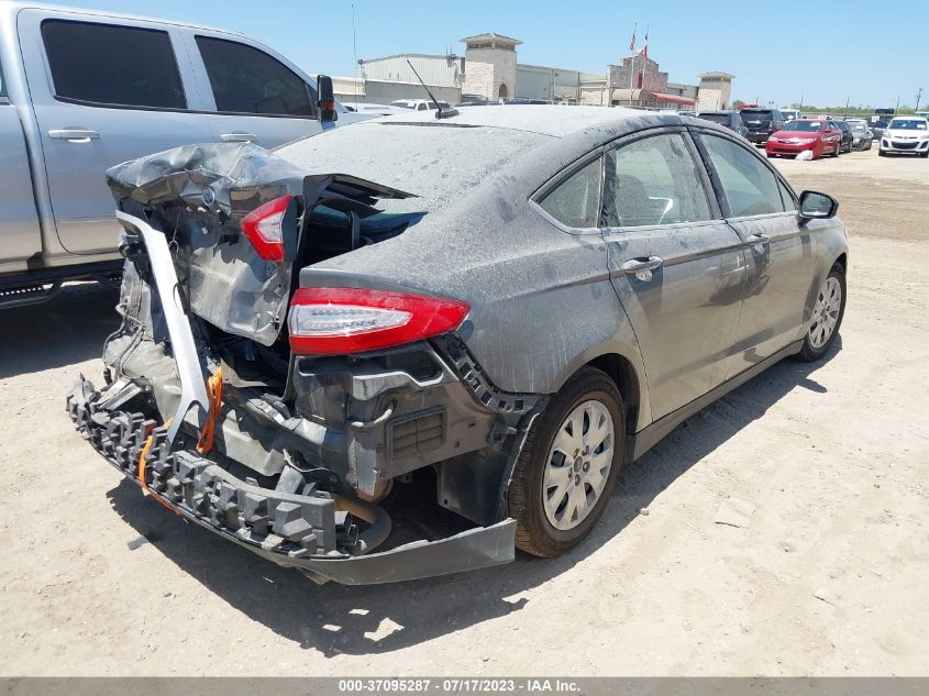 2014 FORD FUSION S - 3FA6P0G73ER365424