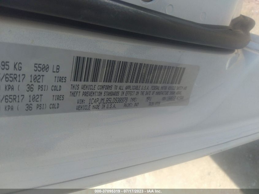 2020 JEEP CHEROKEE LATITUDE PLUS - 1C4PJMLB5LD538979