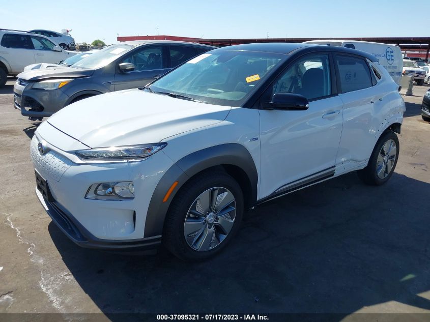 2020 HYUNDAI KONA EV SEL - KM8K23AG7LU062665