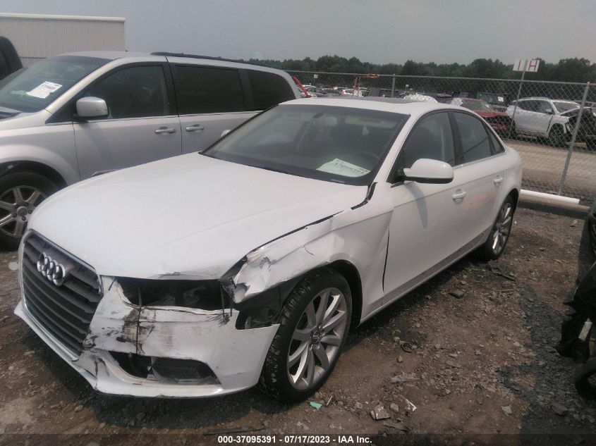2013 AUDI A4 PREMIUM PLUS - WAUFFAFL6DN035583