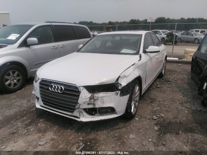 2013 AUDI A4 PREMIUM PLUS - WAUFFAFL6DN035583