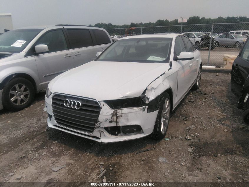 2013 AUDI A4 PREMIUM PLUS - WAUFFAFL6DN035583