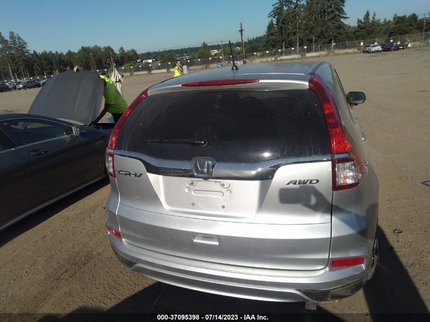 2016 HONDA CR-V EX - 2HKRM4H56GH636793