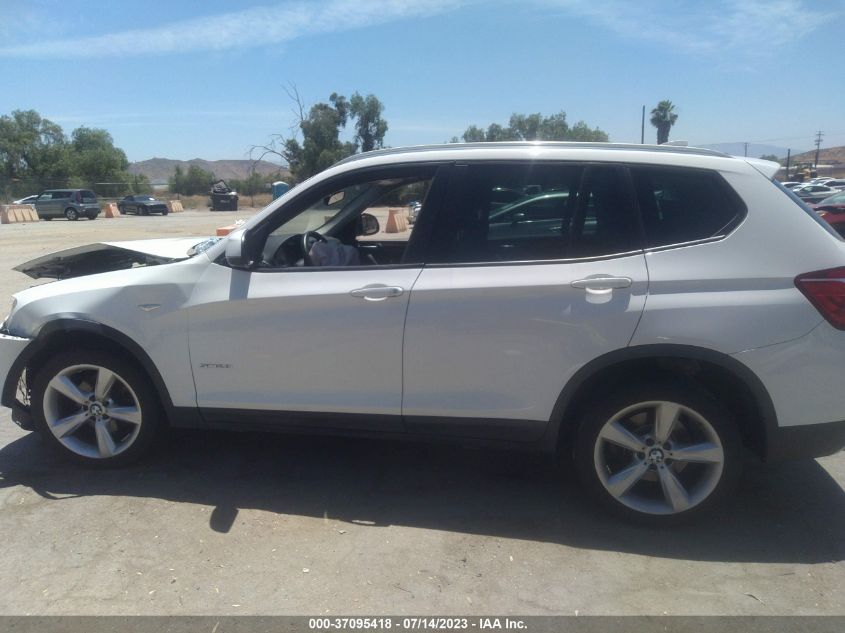 2017 BMW X3 SDRIVE28I - 5UXWZ7C34H0X40305