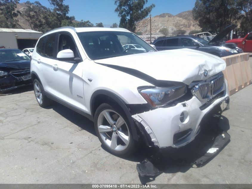 2017 BMW X3 SDRIVE28I - 5UXWZ7C34H0X40305