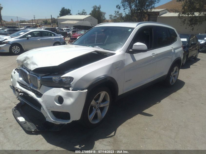 2017 BMW X3 SDRIVE28I - 5UXWZ7C34H0X40305