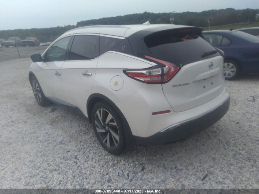 2015 NISSAN MURANO PLATINUM - 5N1AZ2MH0FN248049