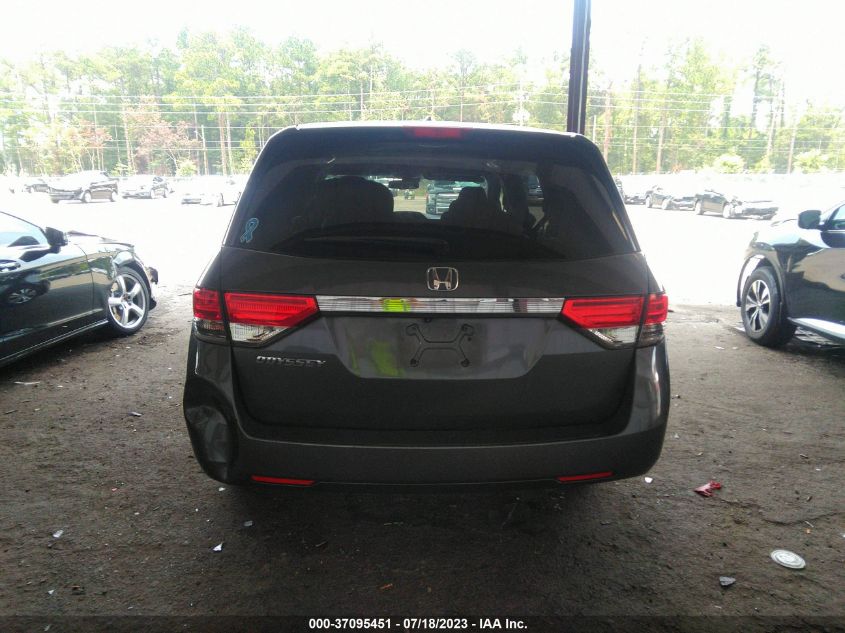 2016 HONDA ODYSSEY EXL - 5FNRL5H66GB026702
