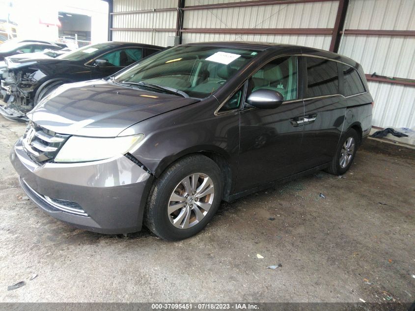 2016 HONDA ODYSSEY EXL - 5FNRL5H66GB026702