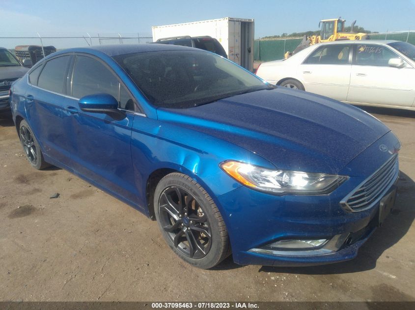 2018 FORD FUSION SE - 3FA6P0HD9JR253144