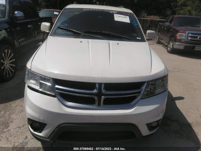 2015 DODGE JOURNEY SXT - 3C4PDCBG2FT752194
