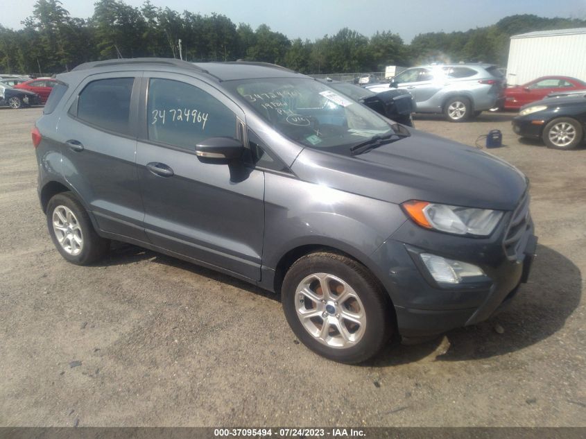2019 FORD ECOSPORT SE - MAJ3S2GE8KC260061