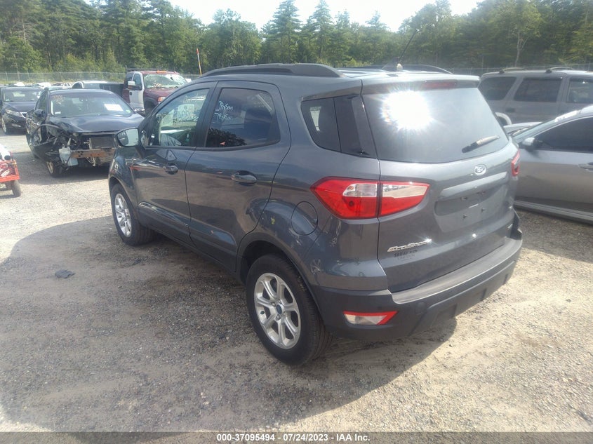VIN MAJ3S2GE8KC260061 2019 FORD ECOSPORT SE