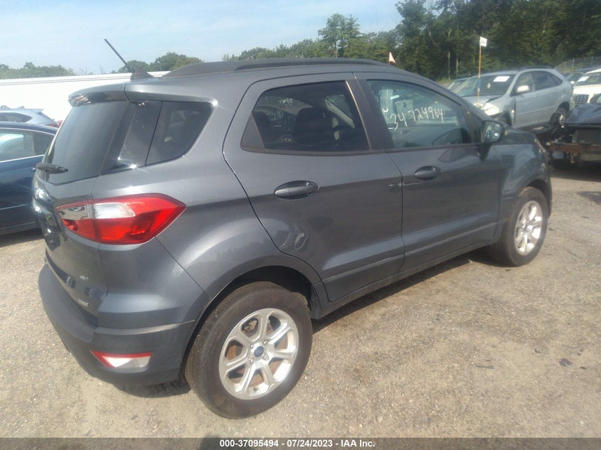 VIN MAJ3S2GE8KC260061 2019 FORD ECOSPORT SE
