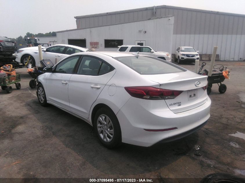 2017 HYUNDAI ELANTRA SE - 5NPD74LF0HH161077