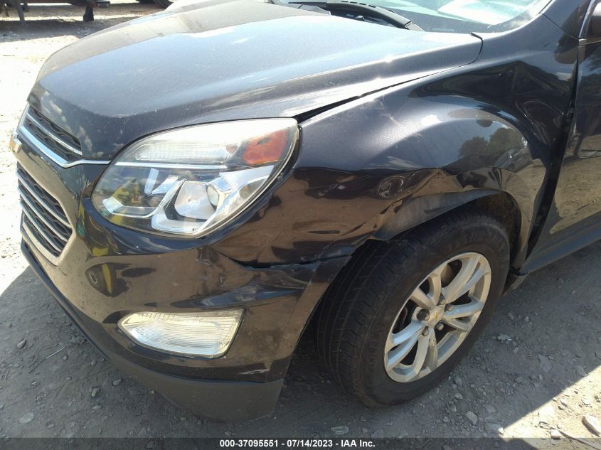 2016 CHEVROLET EQUINOX LT - 2GNALCEKXG6227180