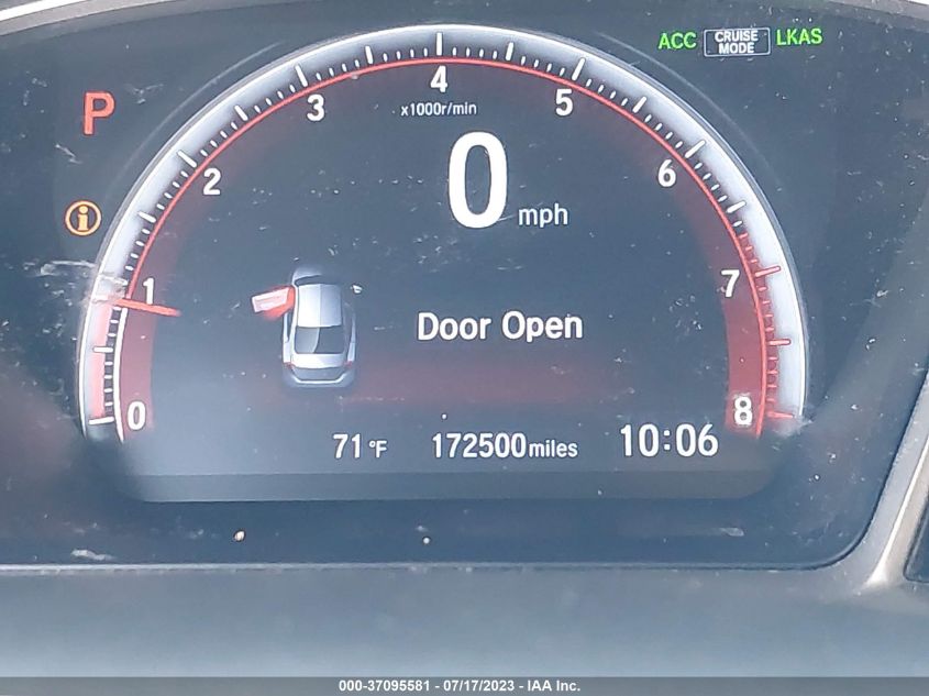 2019 HONDA CIVIC SEDAN SPORT - 19XFC2F86KE208646