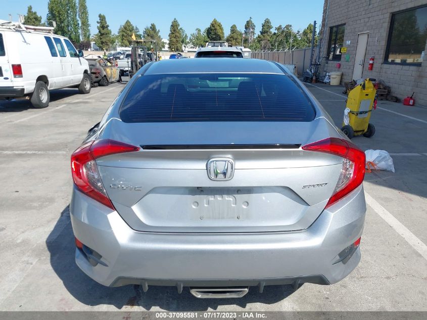 2019 HONDA CIVIC SEDAN SPORT - 19XFC2F86KE208646