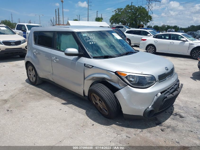 2016 KIA SOUL BASE - KNDJN2A27G7850842