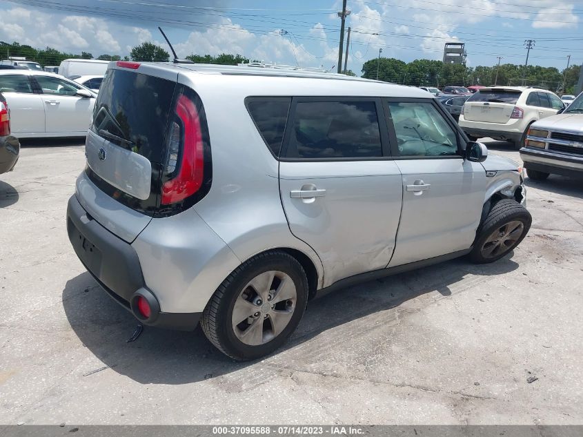 2016 KIA SOUL BASE - KNDJN2A27G7850842
