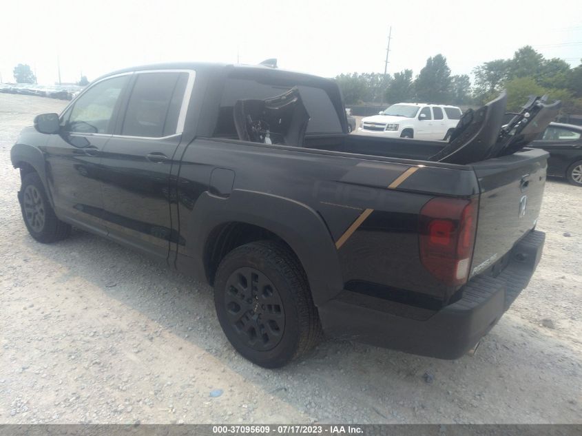 2023 HONDA RIDGELINE RTL - 5FPYK3F52PB027687