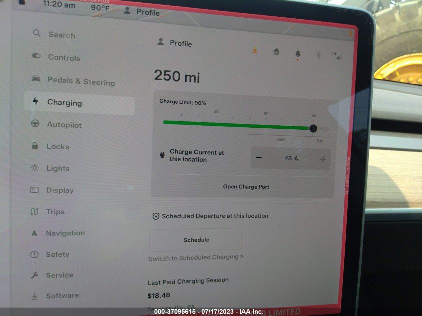 2021 TESLA MODEL 3 PERFORMANCE - 5YJ3E1EC6MF094268