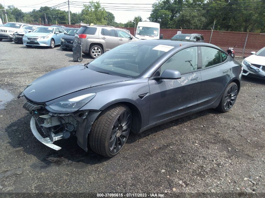 2021 TESLA MODEL 3 PERFORMANCE - 5YJ3E1EC6MF094268