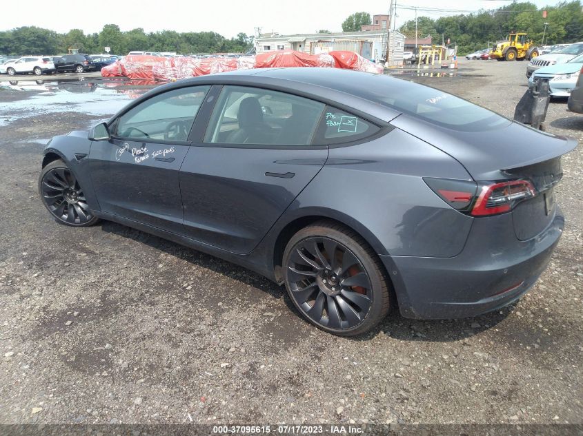 2021 TESLA MODEL 3 PERFORMANCE - 5YJ3E1EC6MF094268