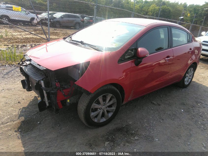 2014 KIA RIO EX - KNADN4A33E6375269