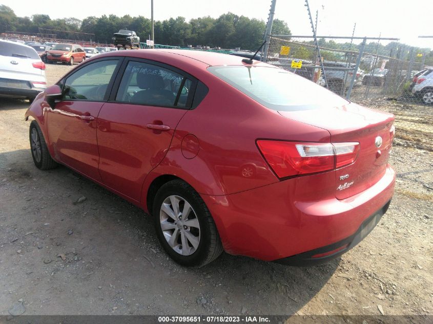 2014 KIA RIO EX - KNADN4A33E6375269
