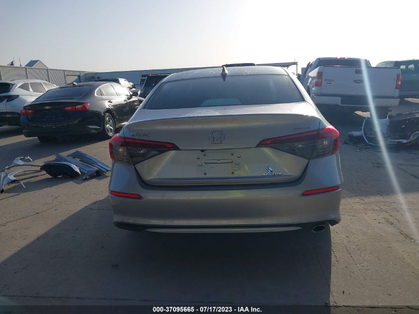 2023 HONDA CIVIC SEDAN SPORT - 2HGFE2F54PH528500