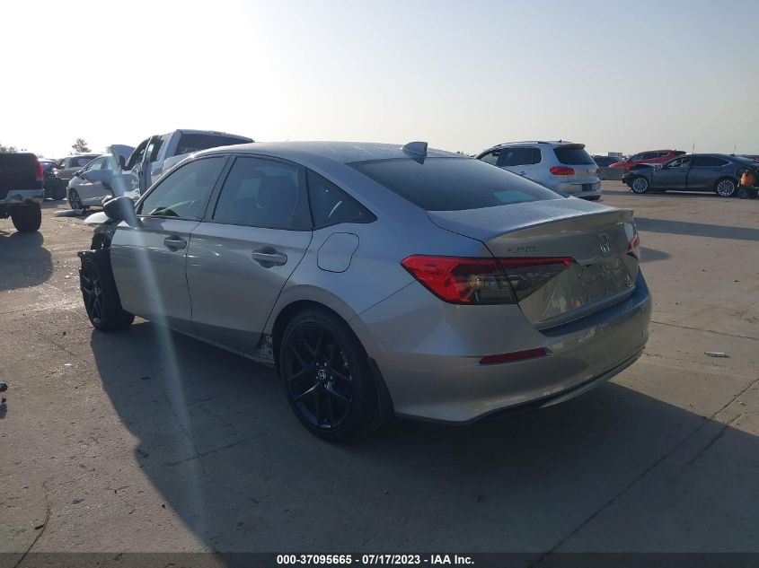 2023 HONDA CIVIC SEDAN SPORT - 2HGFE2F54PH528500