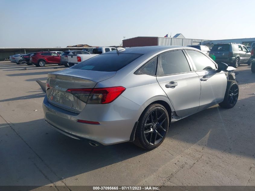 2023 HONDA CIVIC SEDAN SPORT - 2HGFE2F54PH528500