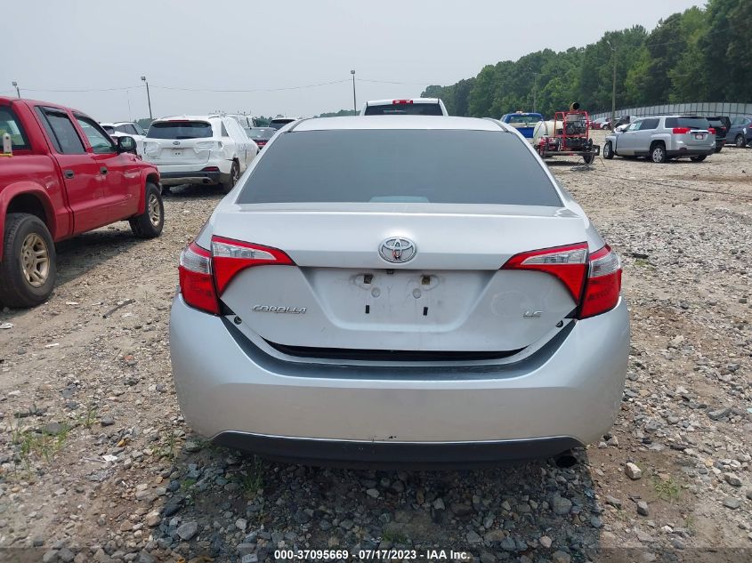 2014 TOYOTA COROLLA L/LE/S/S PLUS/LE PLUS - 2T1BURHE4EC019911