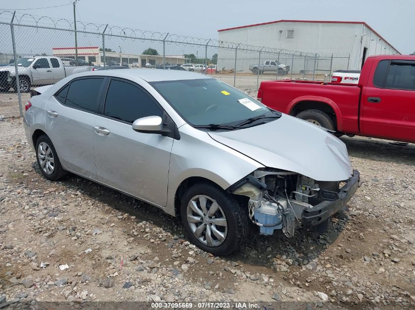 2014 TOYOTA COROLLA L/LE/S/S PLUS/LE PLUS - 2T1BURHE4EC019911