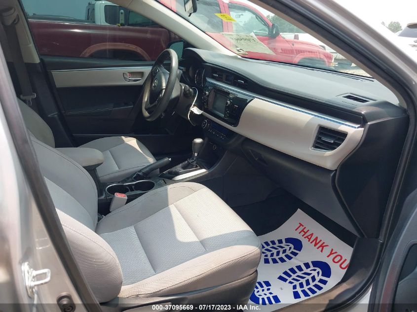 2014 TOYOTA COROLLA L/LE/S/S PLUS/LE PLUS - 2T1BURHE4EC019911
