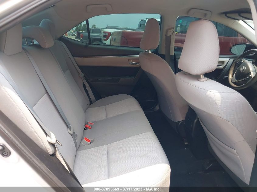 2014 TOYOTA COROLLA L/LE/S/S PLUS/LE PLUS - 2T1BURHE4EC019911