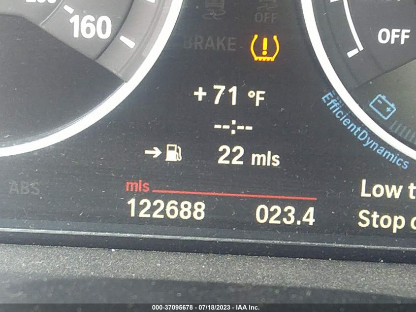 2013 BMW 3 SERIES 335I - WBA3A9G54DNP37269