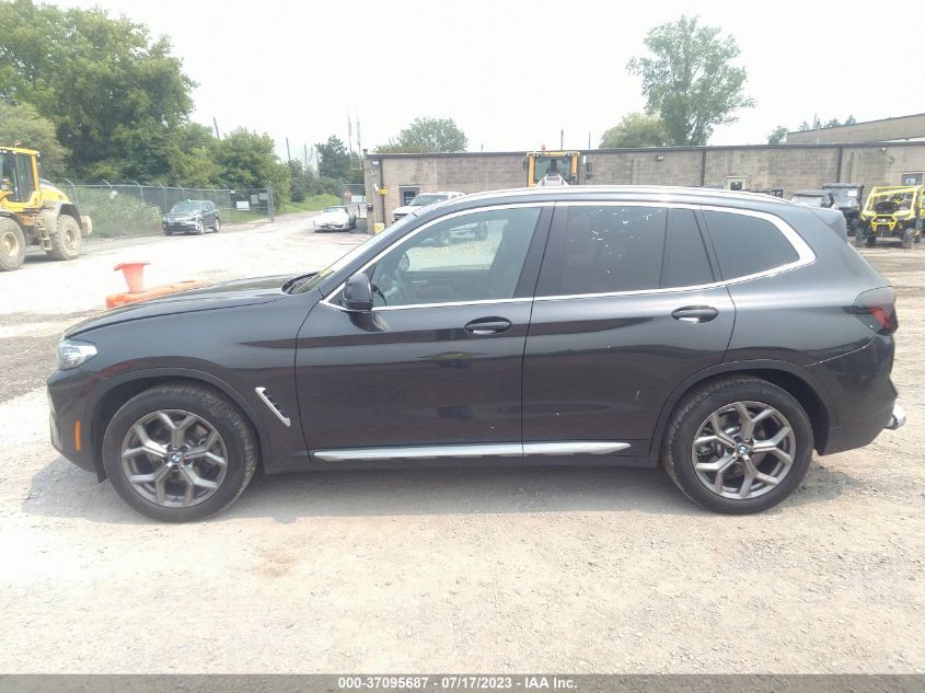 2023 BMW X3 XDRIVE30I - 5UX53DP06P9R81191