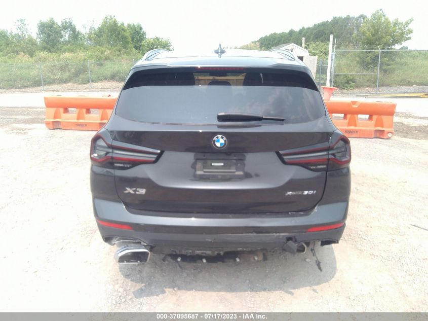 2023 BMW X3 XDRIVE30I - 5UX53DP06P9R81191