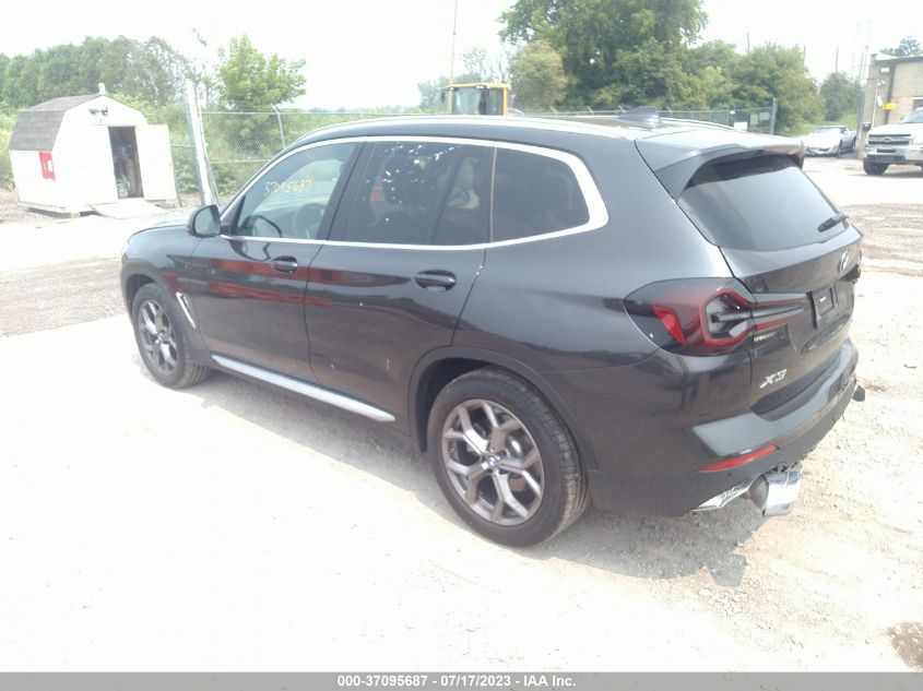 2023 BMW X3 XDRIVE30I - 5UX53DP06P9R81191