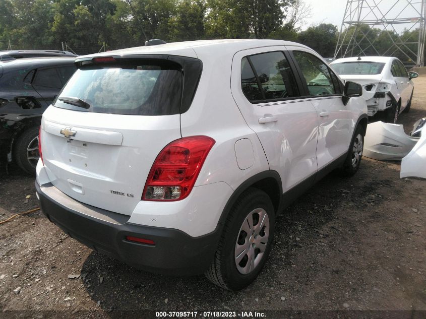 2016 CHEVROLET TRAX LS - 3GNCJKSB3GL257002