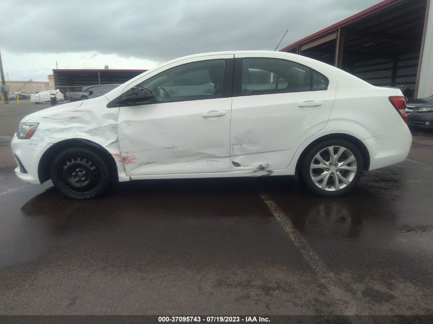 2017 CHEVROLET SONIC LS - 1G1JB5SH4H4162760