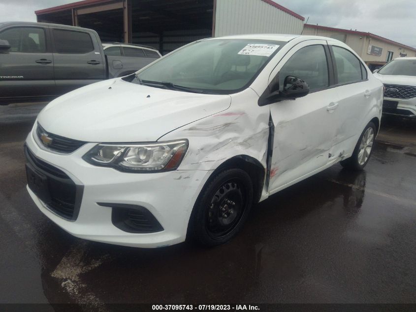 2017 CHEVROLET SONIC LS - 1G1JB5SH4H4162760