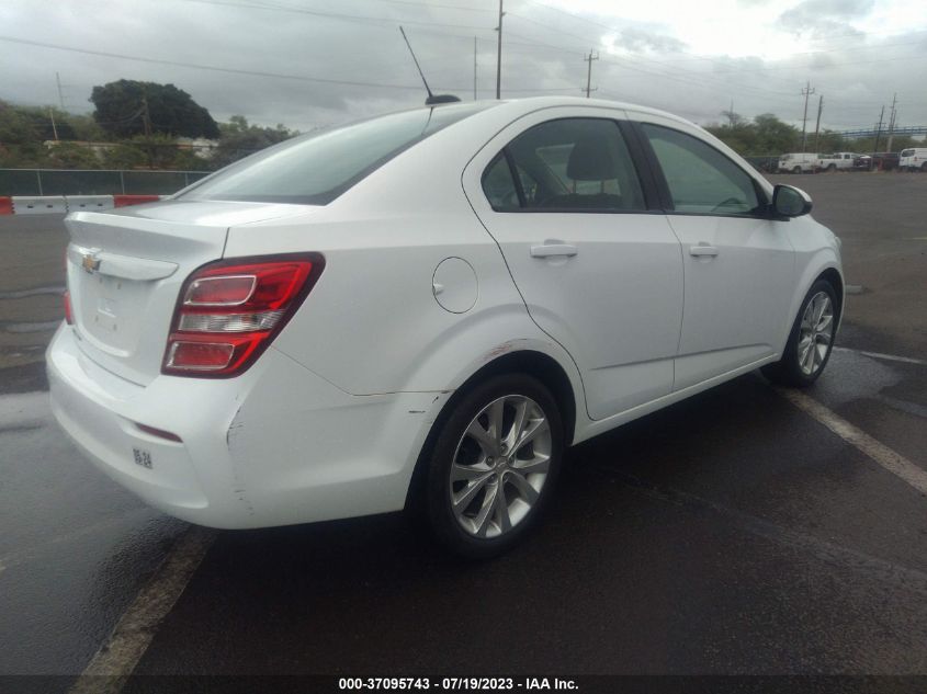 2017 CHEVROLET SONIC LS - 1G1JB5SH4H4162760