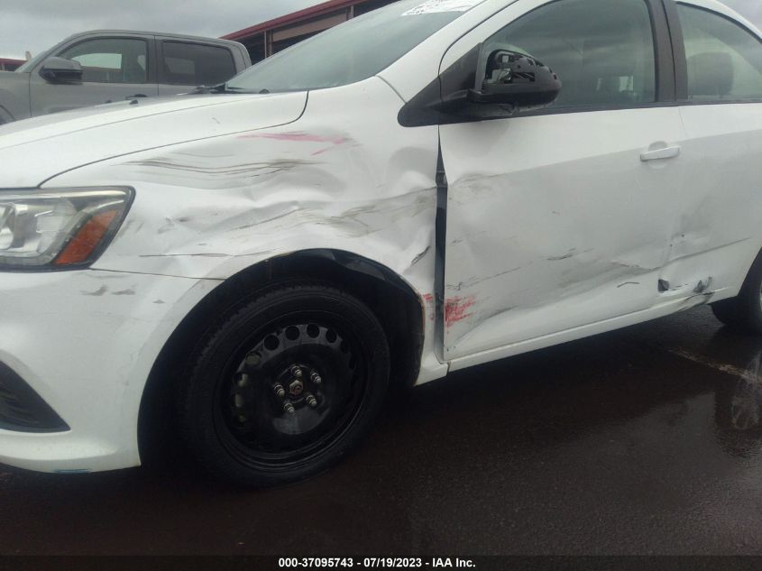 2017 CHEVROLET SONIC LS - 1G1JB5SH4H4162760