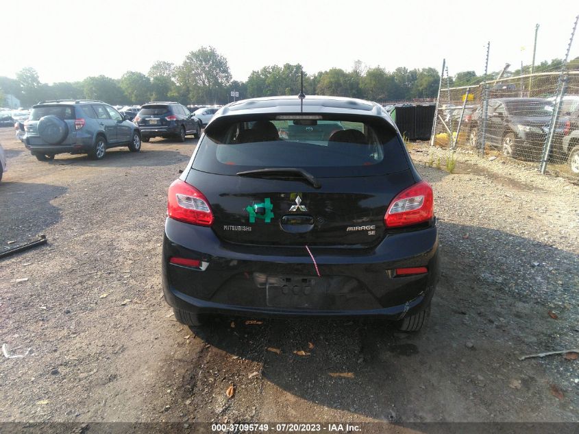 2018 MITSUBISHI MIRAGE SE - ML32A4HJ3JH013955