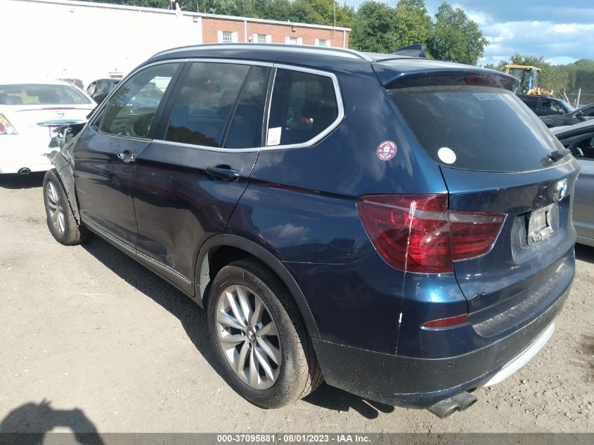 2013 BMW X3 XDRIVE28I - 5UXWX9C5XDL873811